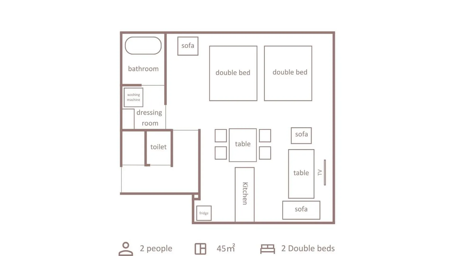 ** Appart hôtel Minn Chitose Chitose  Japon